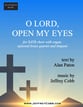 O Lord, Open My Eyes SATB choral sheet music cover